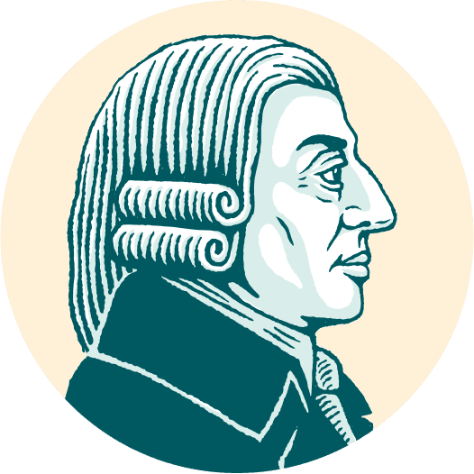 Adam Smith illustration — Mercatus Center academic and student programs