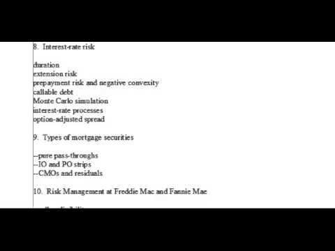 American Housing Finance System Course Walkthrough